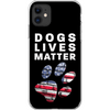 dogs lives matter cell phone case