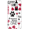 wags and wine cell phone case