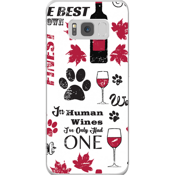 wags and wine cell phone case