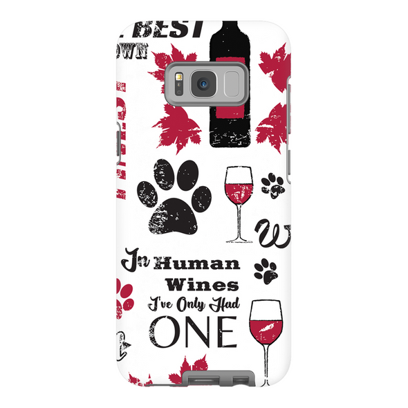 wags and wine cell phone case