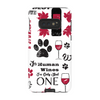 wags and wine cell phone case