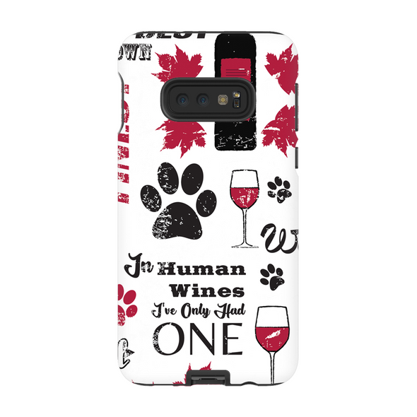 wags and wine cell phone case