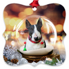 custom dog christmas ornament