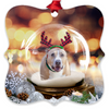 custom dog christmas ornament