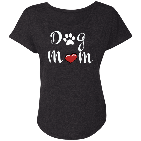 dog mom dolman sleeve shirt