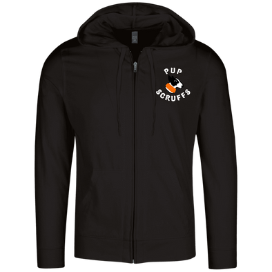 pup scruff logo hoodie
