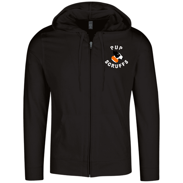 pup scruff logo hoodie