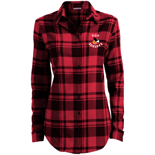 pup scruffs flannel tunic