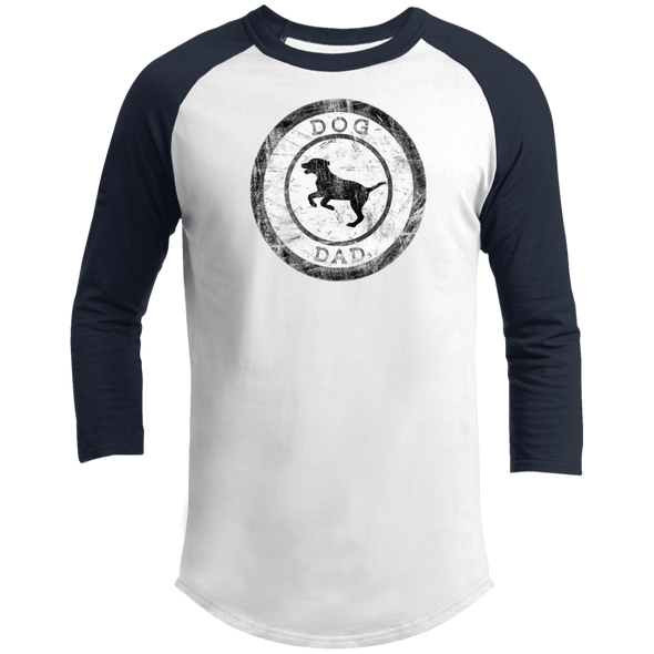 Men's Baseball T, Dog Dad