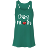dog mom racerback tank