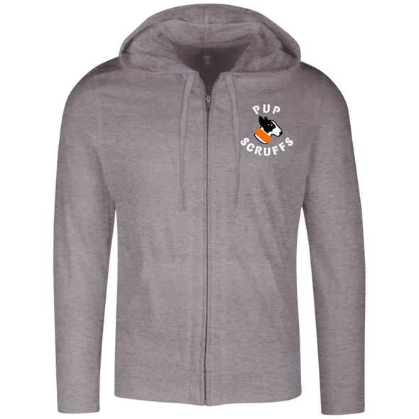 pup scruff logo hoodie