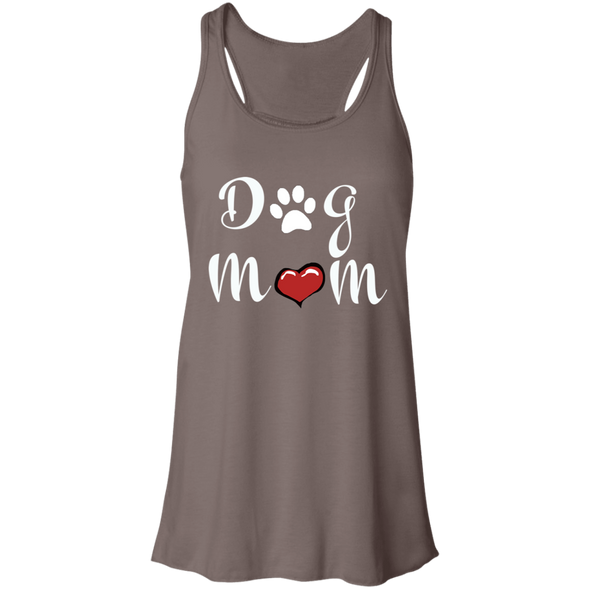 dog mom racerback tank