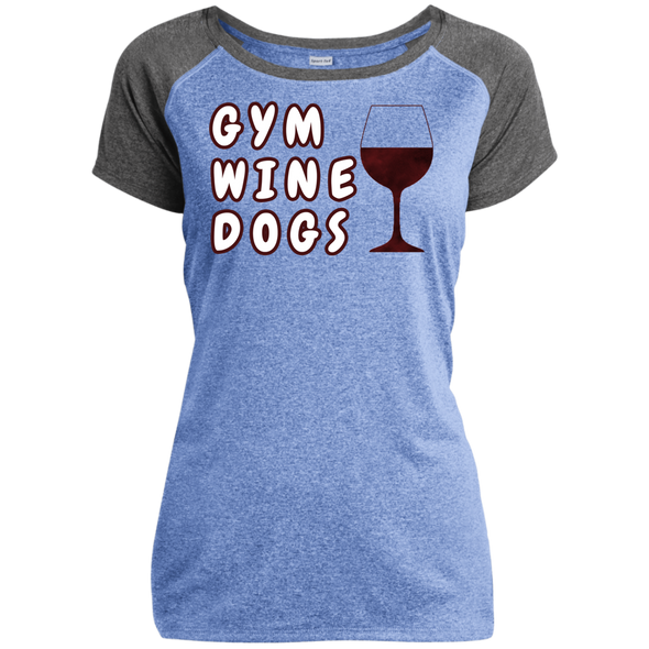 gym wine dogs performance shirt