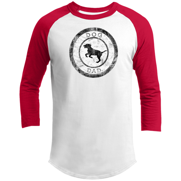 Men's Baseball T, Dog Dad