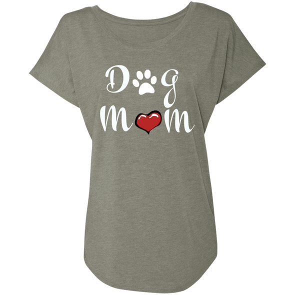 dog mom dolman sleeve shirt