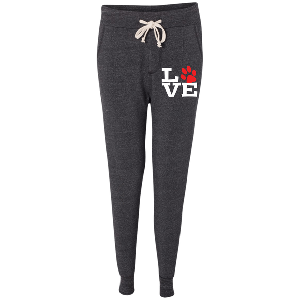 love dog paw joggers