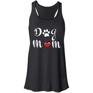 dog mom racerback tank