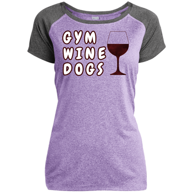 gym wine dogs performance shirt