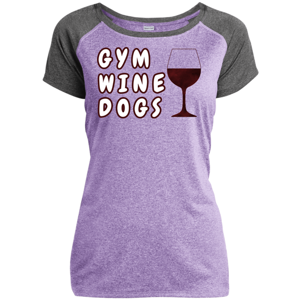 gym wine dogs performance shirt