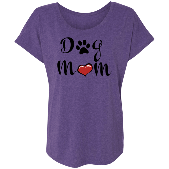 dog mom dolman sleeve shirt