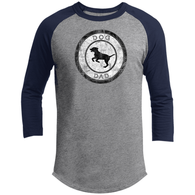 Men's Baseball T, Dog Dad