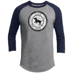 Men's Baseball T, Dog Dad