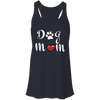 dog mom racerback tank