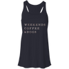 weekends coffee dogs tank