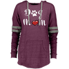 dog mom hooded pullover shirt