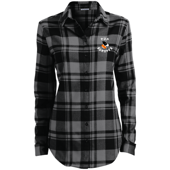 pup scruffs flannel tunic
