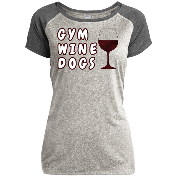 gym wine dogs performance shirt