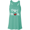 dog mom racerback tank