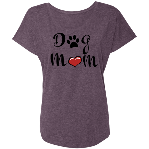 dog mom dolman sleeve shirt