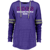 ladies hooded pullover