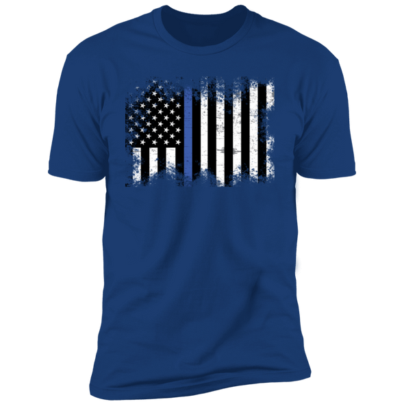 thin blue line short sleeve shirt