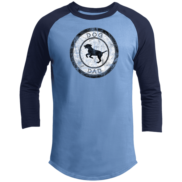 Men's Baseball T, Dog Dad