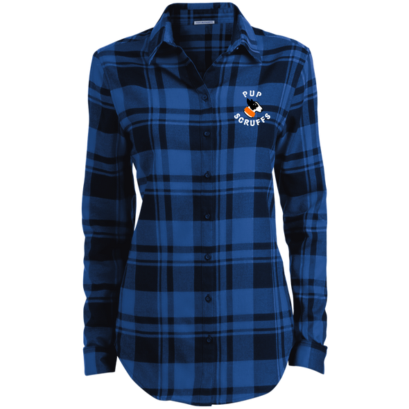 pup scruffs flannel tunic
