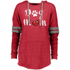 dog mom hooded pullover shirt