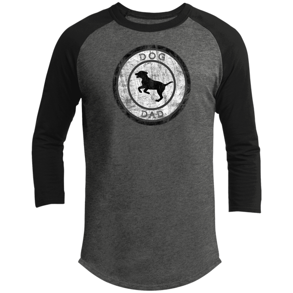 Men's Baseball T, Dog Dad