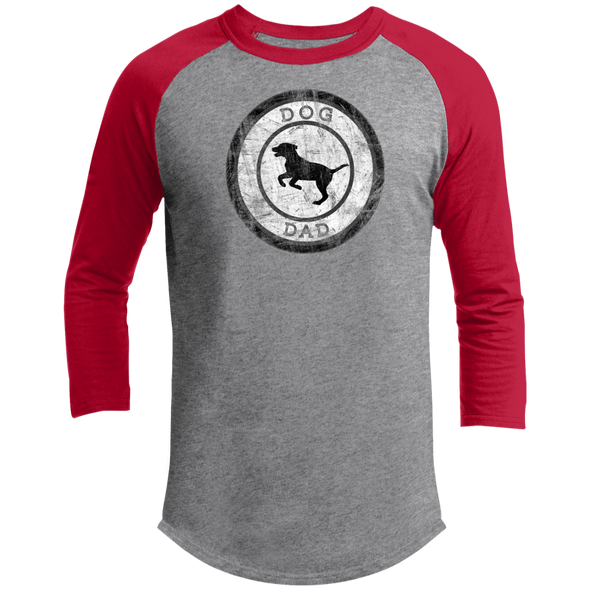Men's Baseball T, Dog Dad