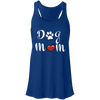 dog mom racerback tank