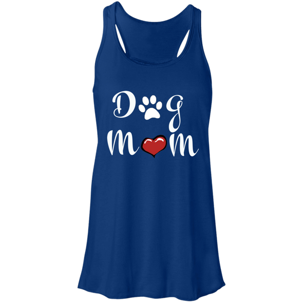 dog mom racerback tank