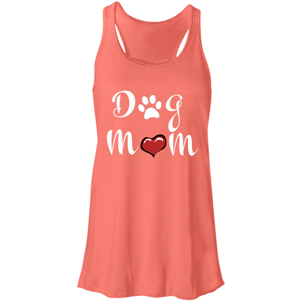 dog mom racerback tank