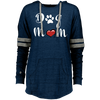 dog mom hooded pullover shirt