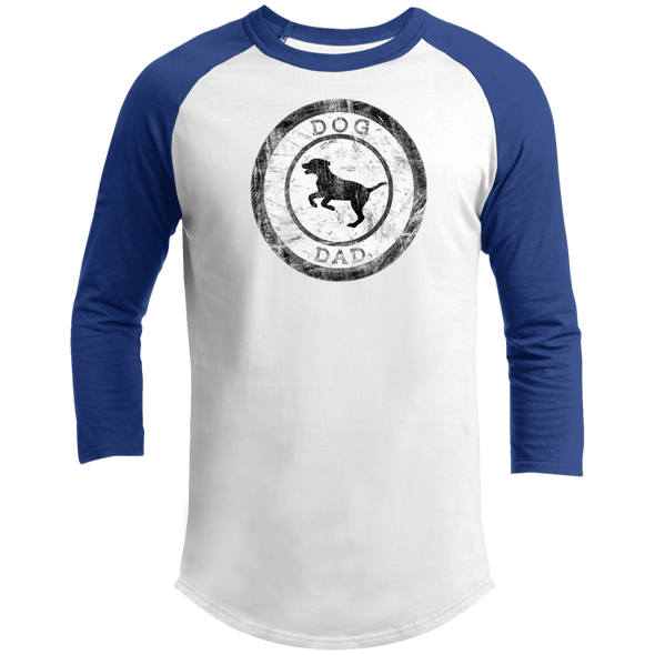 Men's Baseball T, Dog Dad