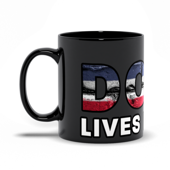dogs lives matter coffee mug