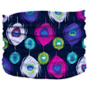 peacock splash pup scruff dog bandana