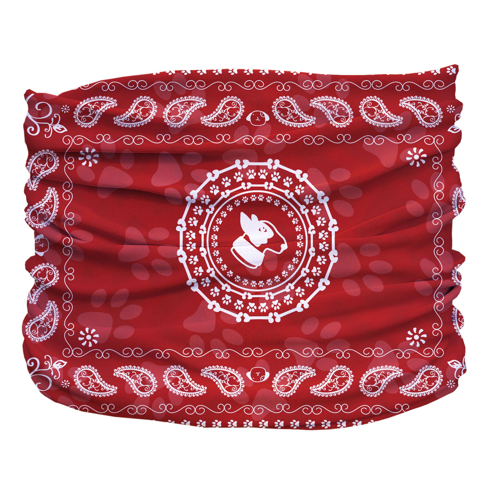 Kentucky - Louisville Red — Personalized Dog Bandanas