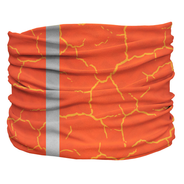 Smash Orange Crackle Pup Scruff dog bandana