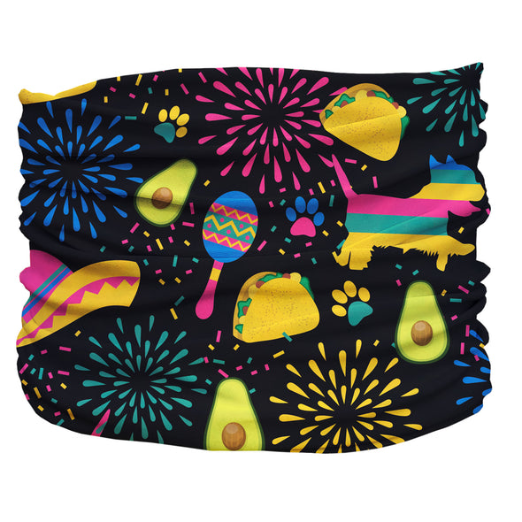 taco pawty pup scruff dog bandana